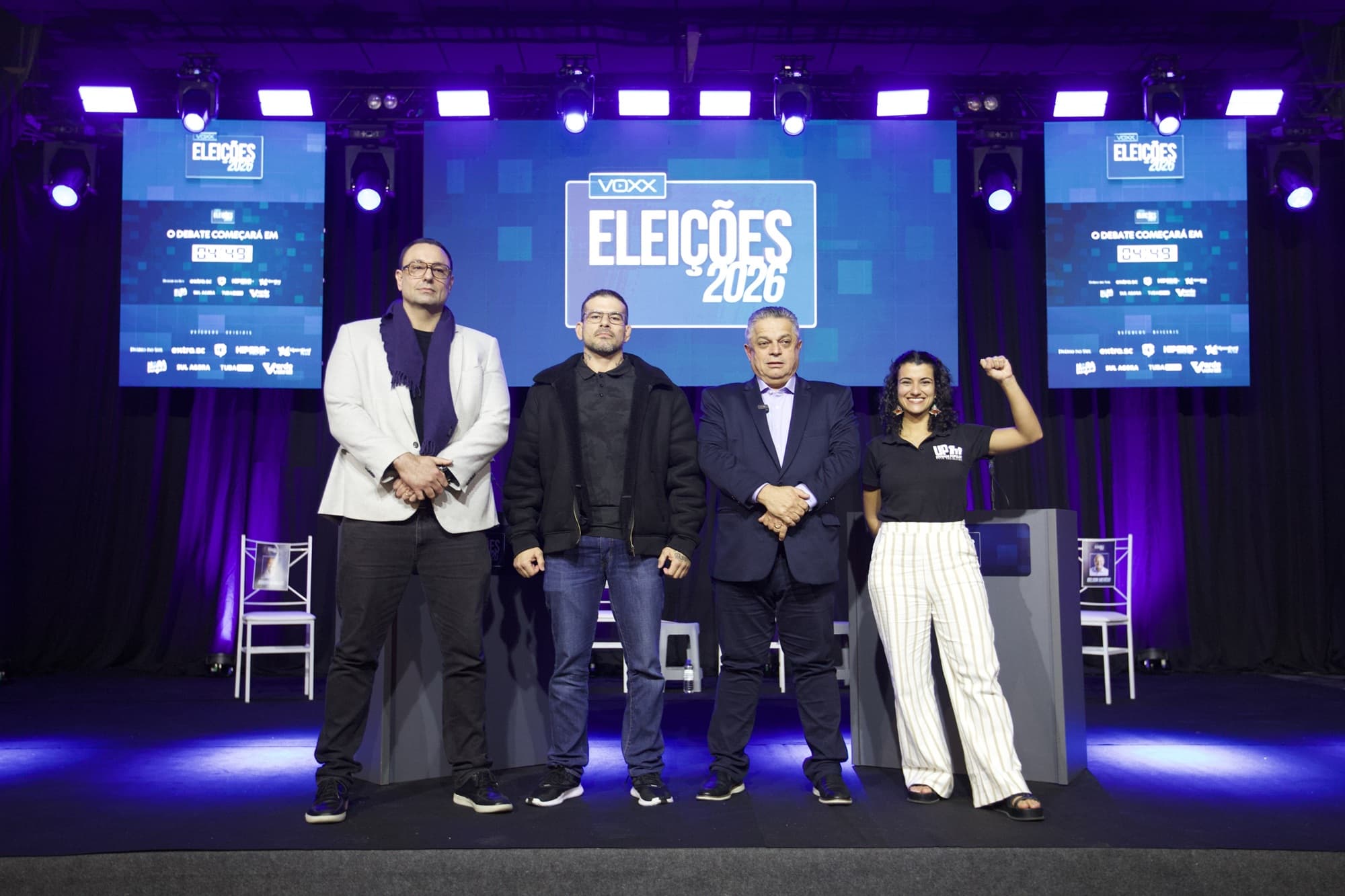 Reveja o debate do sul entre candidatos ao Governo de Santa Catarina