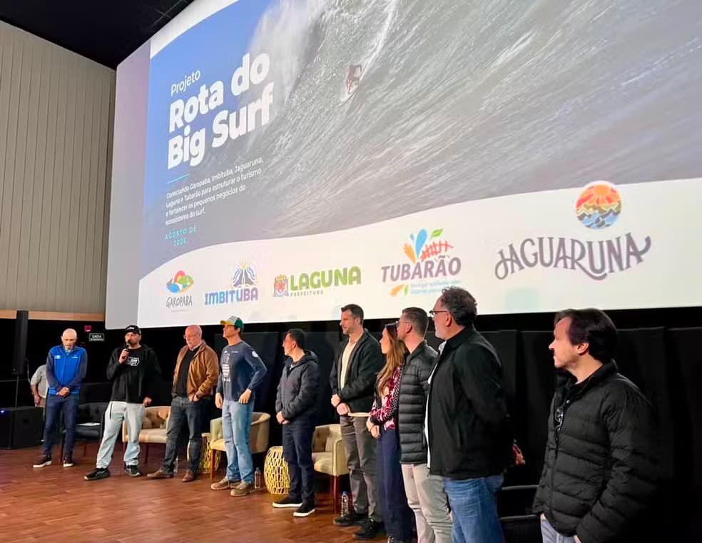 Rota do Big Surf conecta cinco cidades da região e mira turismo de ondas gigantes
