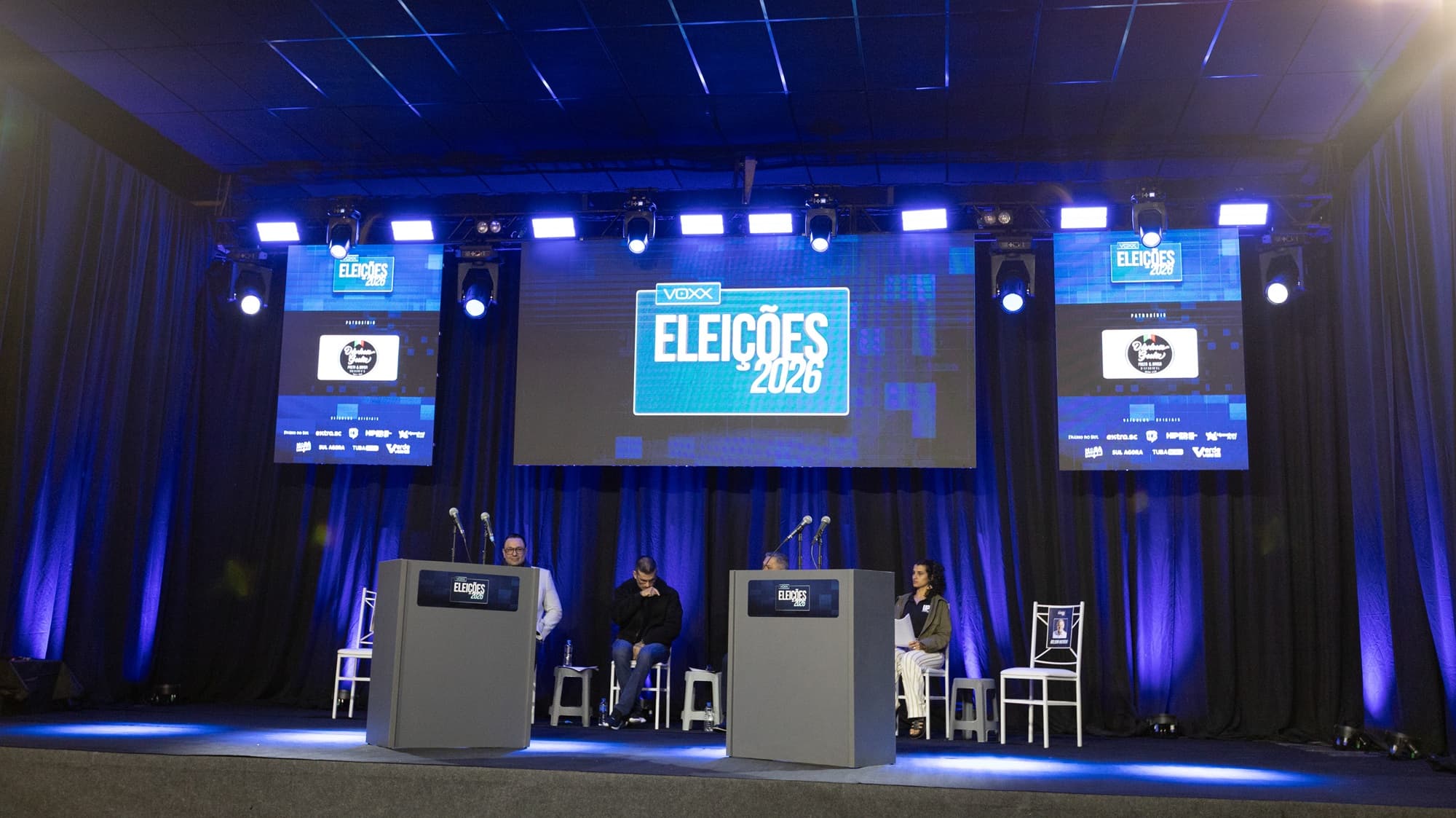 "Debate VOXX Eleições 2026" alcança 300 mil pessoas e repercute em todo o estado