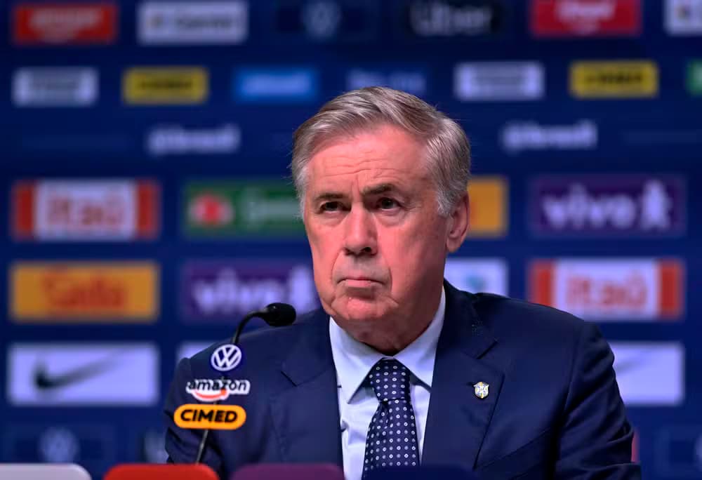 Ancelotti aposta em renovação e convoca oito estreantes para a Seleção