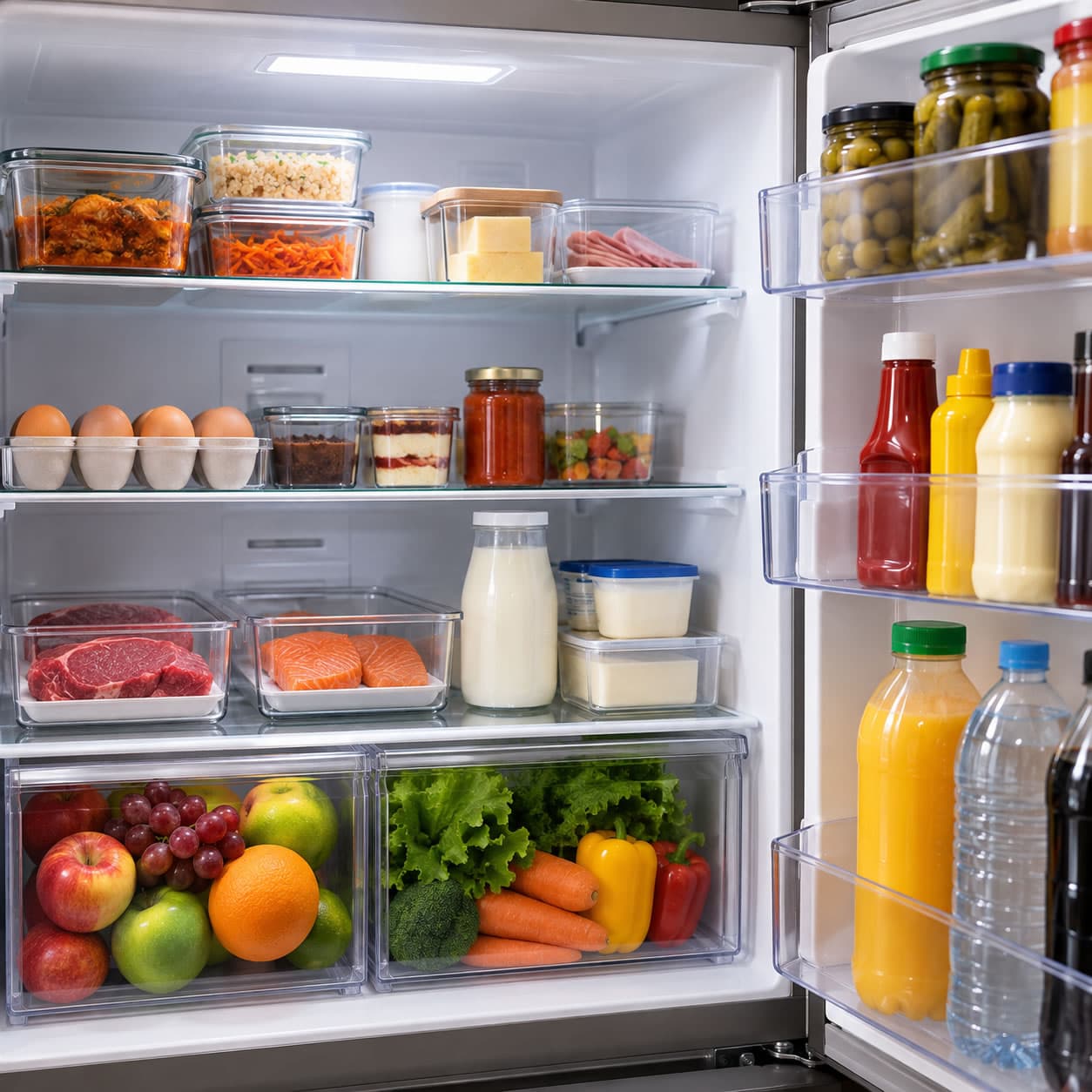 Organize sua geladeira e evite o desperdício