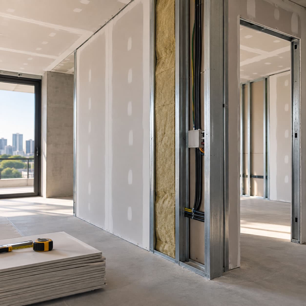 Drywall em imóveis de alto padrão: economia ou tecnologia?