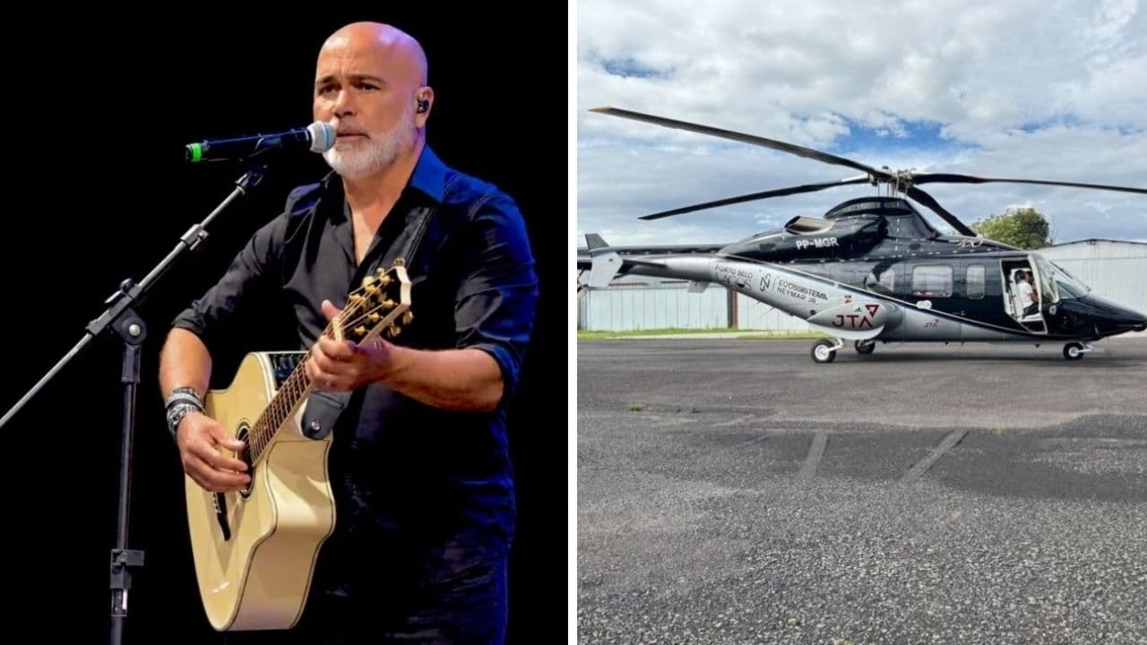 Helicóptero com Rick, da dupla com Renner, desaparece na Serra