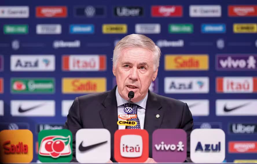 Ancelotti convoca Seleção Brasileira para últimos amistosos de 2026