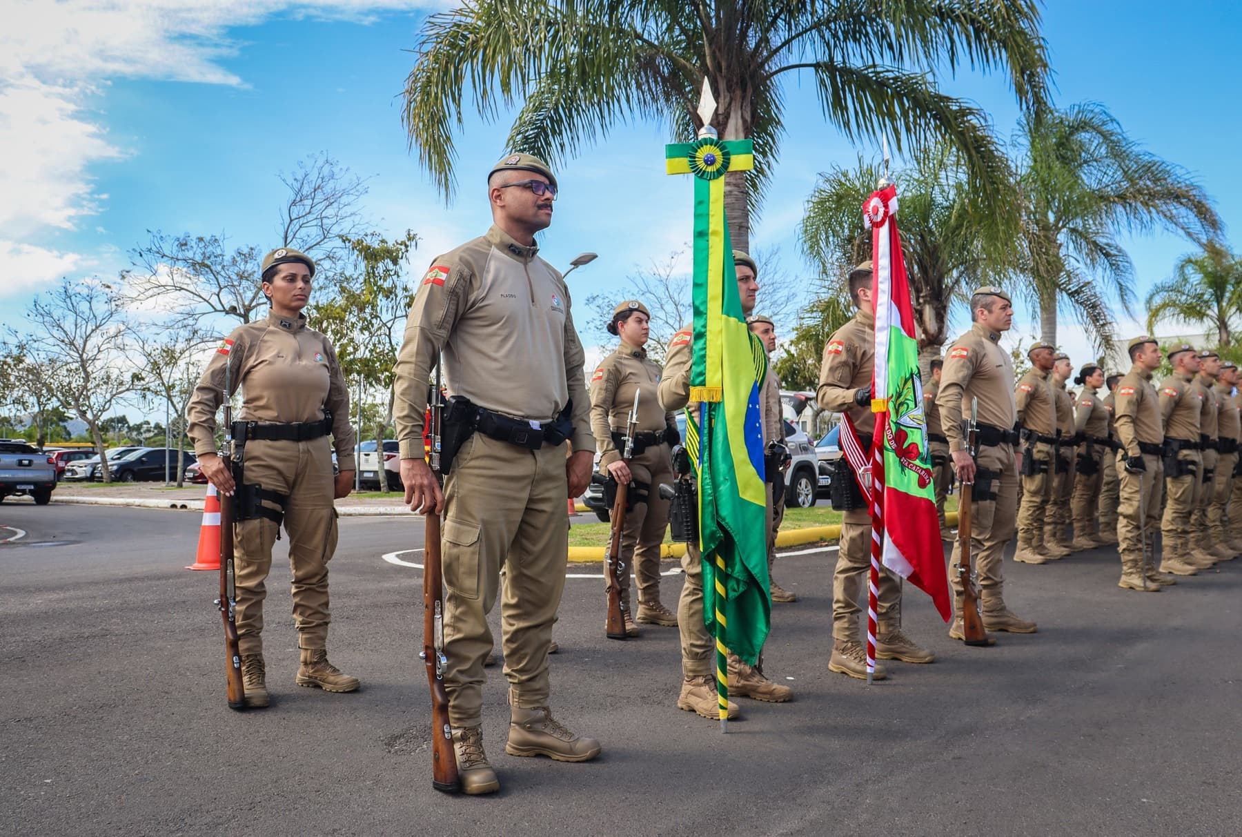 Formatura marca chegada de 80 novos policiais à região