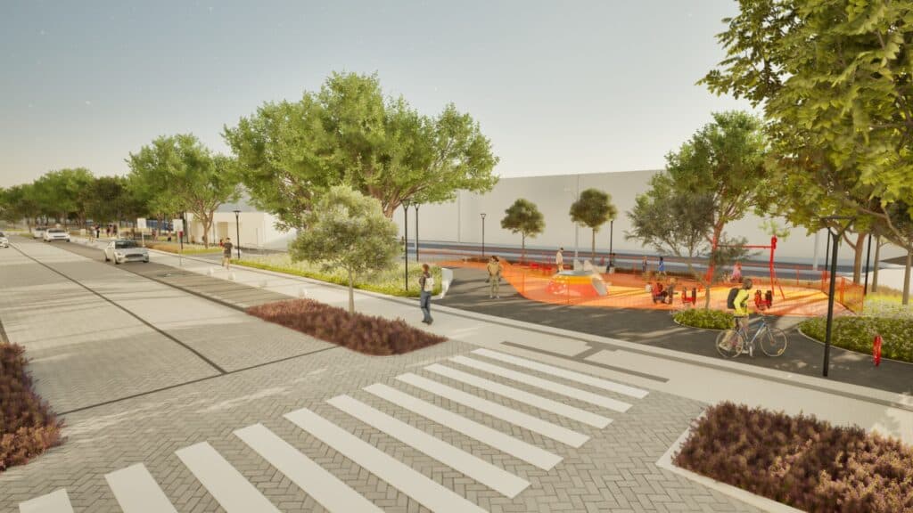 Praça 7 de Setembro será revitalizada com ruas niveladas e novo espaço de lazer em Tubarão