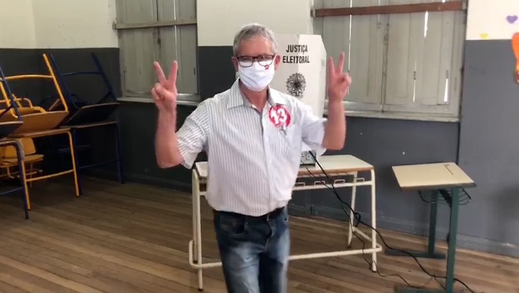 Fontoura e Arão votam no Hercílio Luz e São José