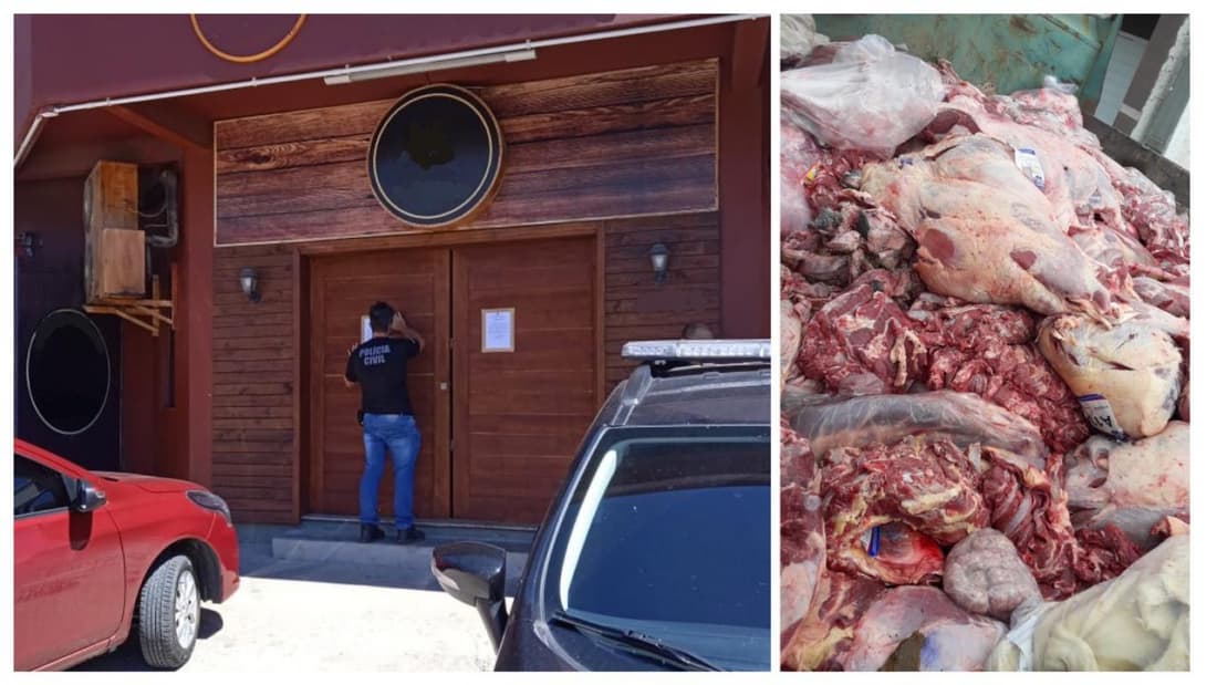 15 toneladas de carne são apreendidas de açougue de Tubarão