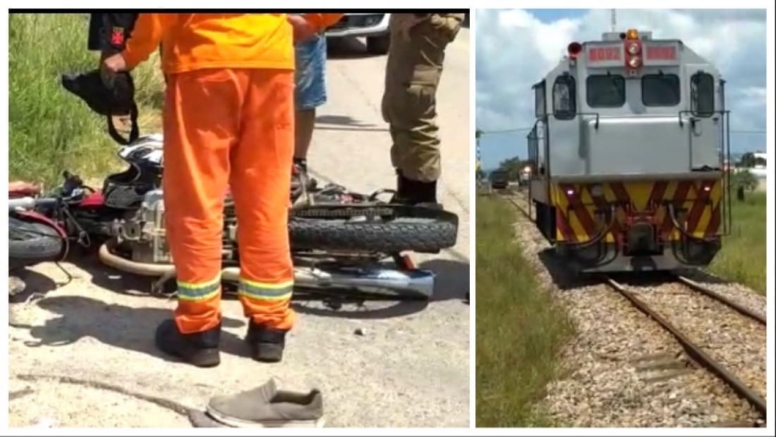 Homem morre após se envolver em acidente com locomotiva, em Tubarão