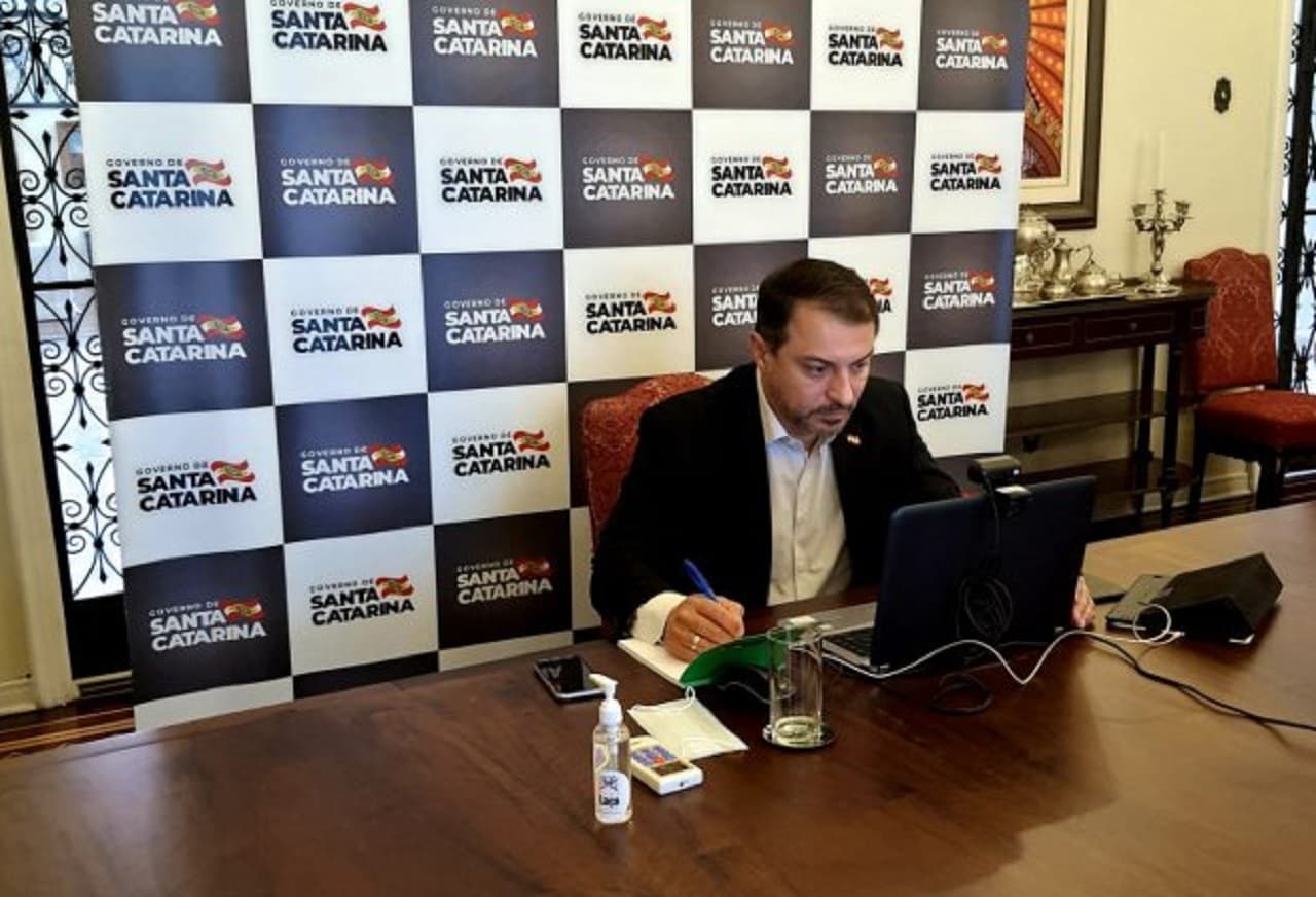 Coronavírus em SC: Governador se reúne com representantes do setor de eventos de Santa Catarina