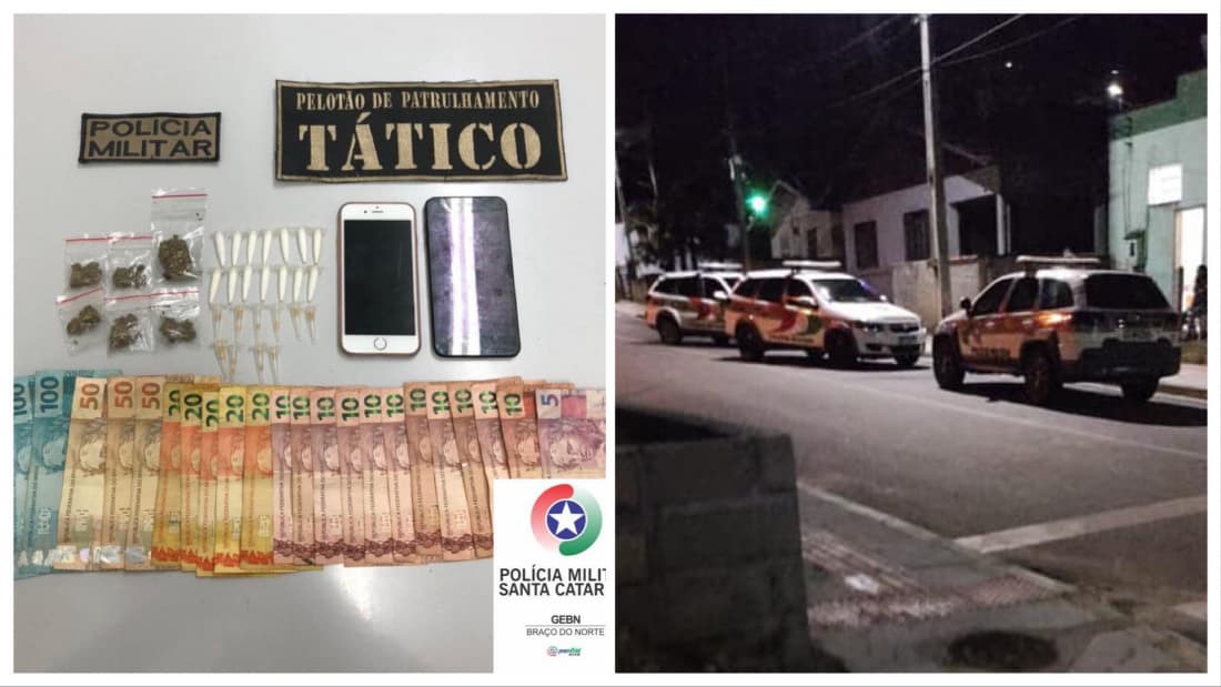 Polícia Militar de Grão-Pará prende integrantes de organização criminosa do RS