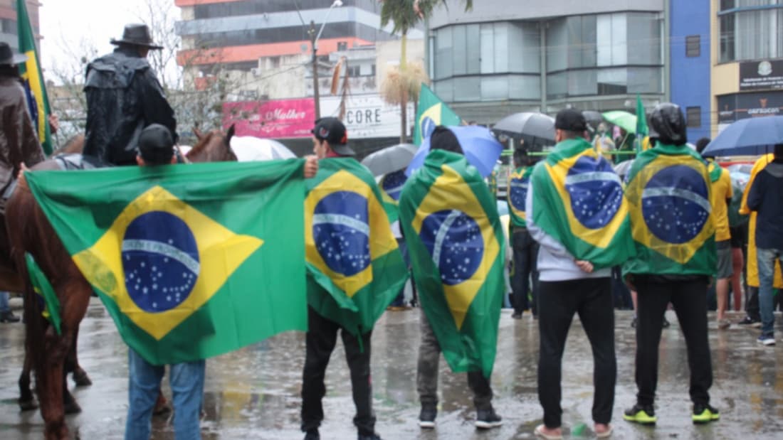Cidades da Amurel registram manifestações a favor do presidente Jair Bolsonaro