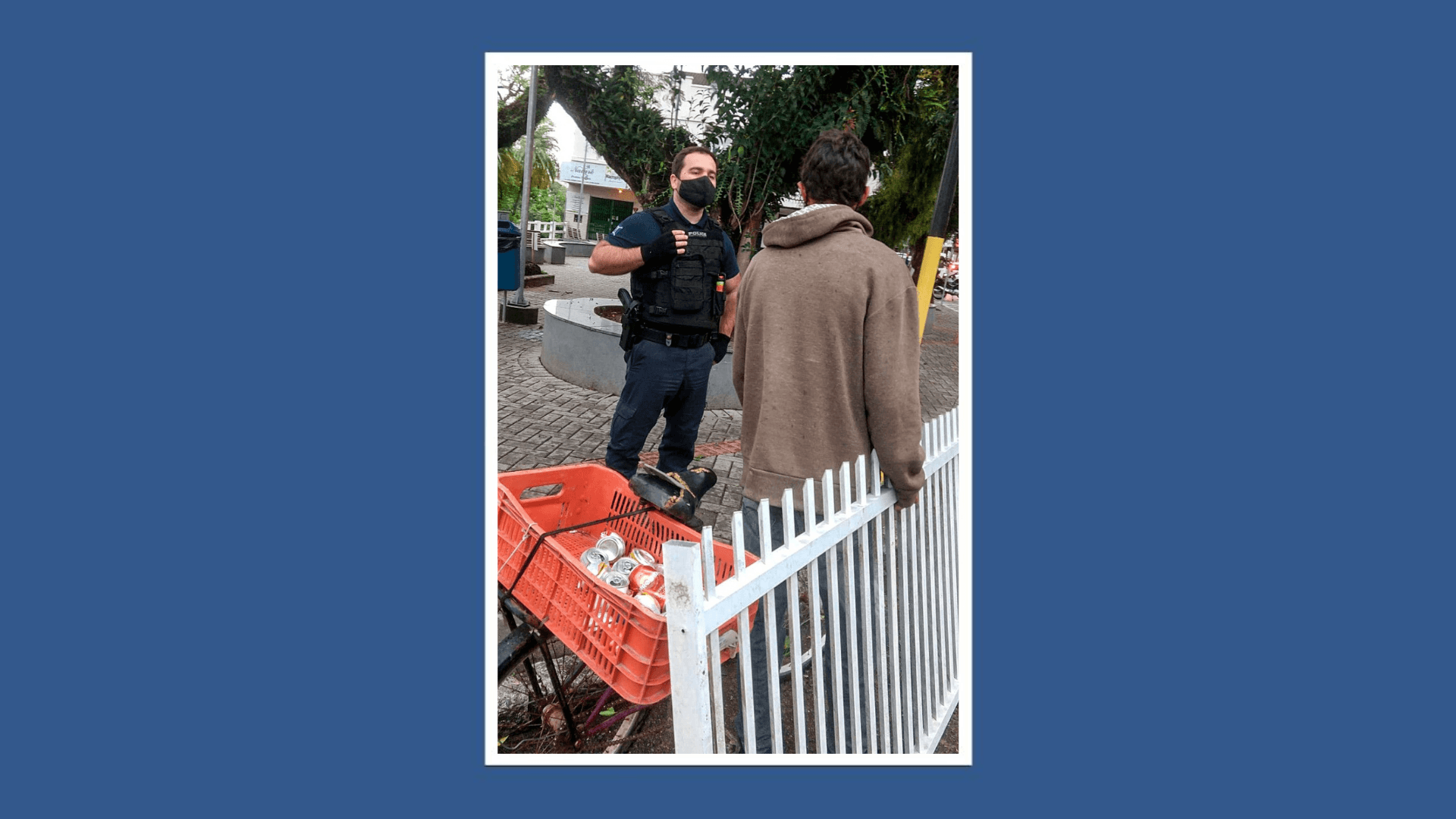 Guarda Municipal de Tubarão prende em flagrante autor de furto de grade de alumínio