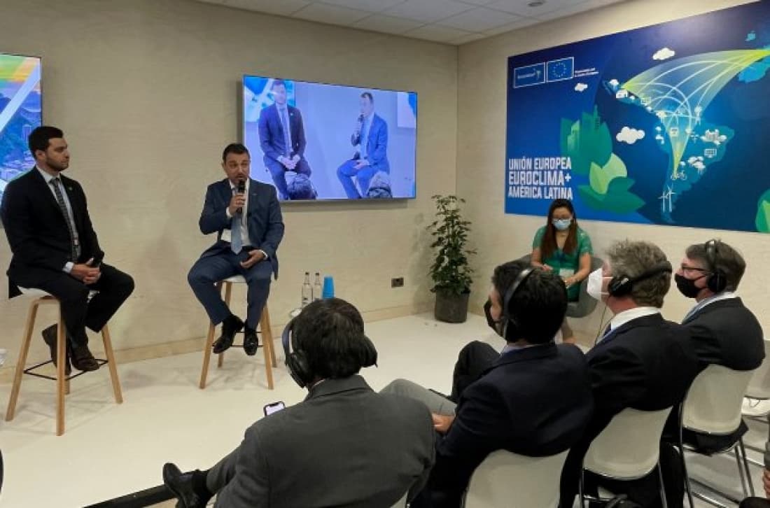 Na Escócia, Carlos Moisés cobra ajuda europeia para recuperar “passivo ambiental” de carboníferas