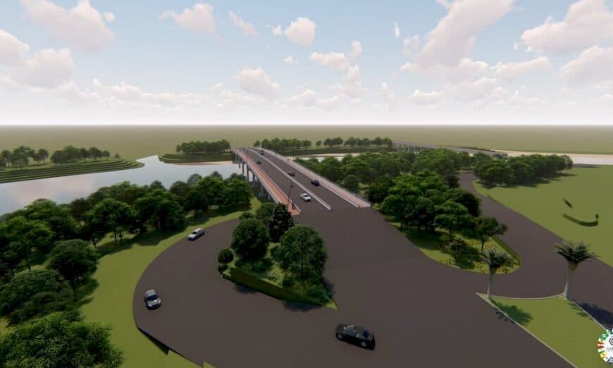 Nova licitação para cabeceira da ponte Stélio Boabaid no lado de Capivari de Baixo é lançada