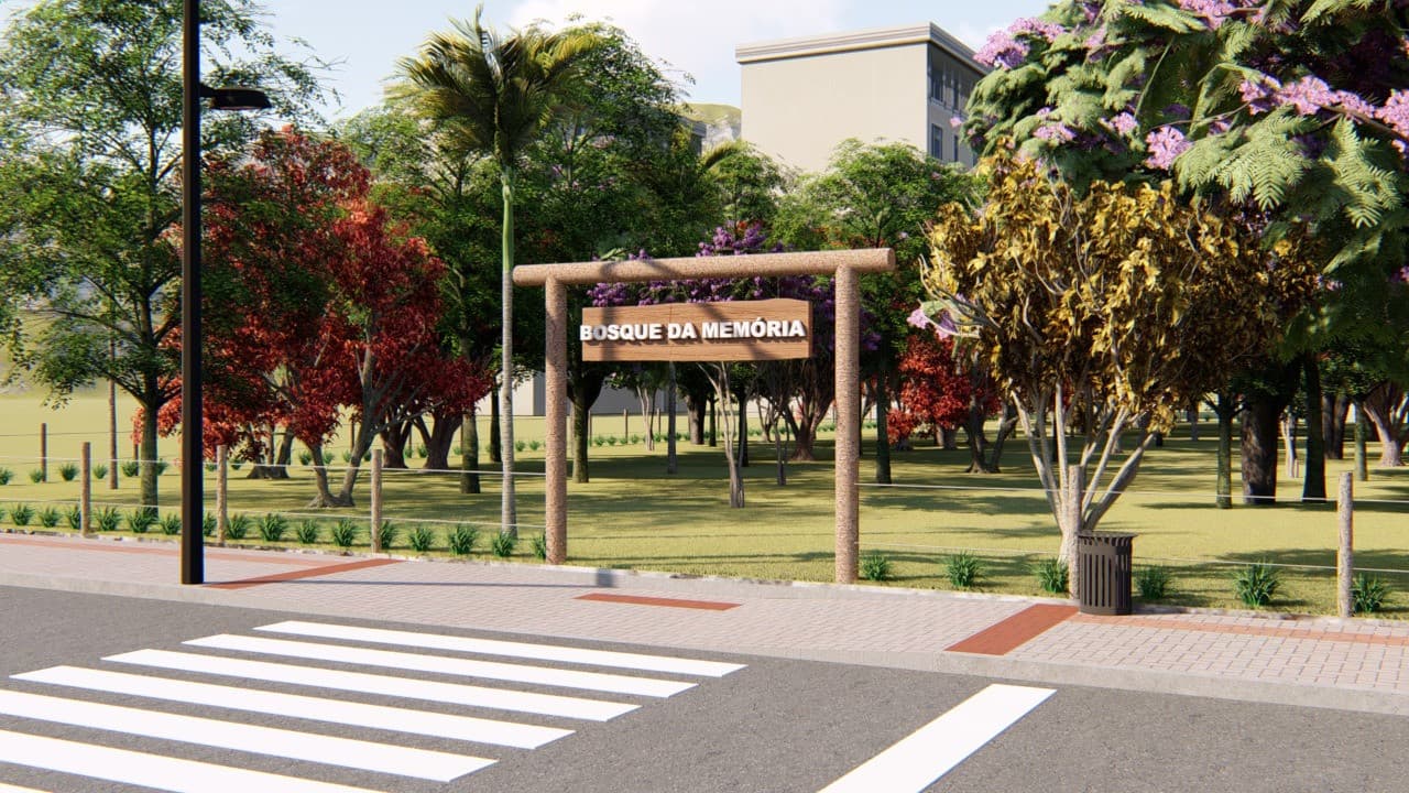 Plantio de mudas no Bosque da Memória é cancelado por causa da chuva