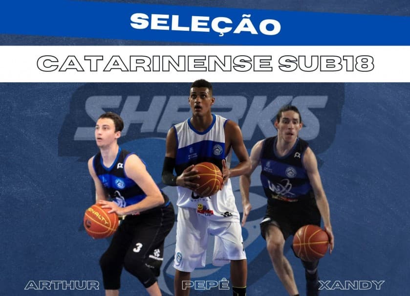 Jogadores de basquete de Tubarão são convocados para o treinamento da Seleção Catarinense