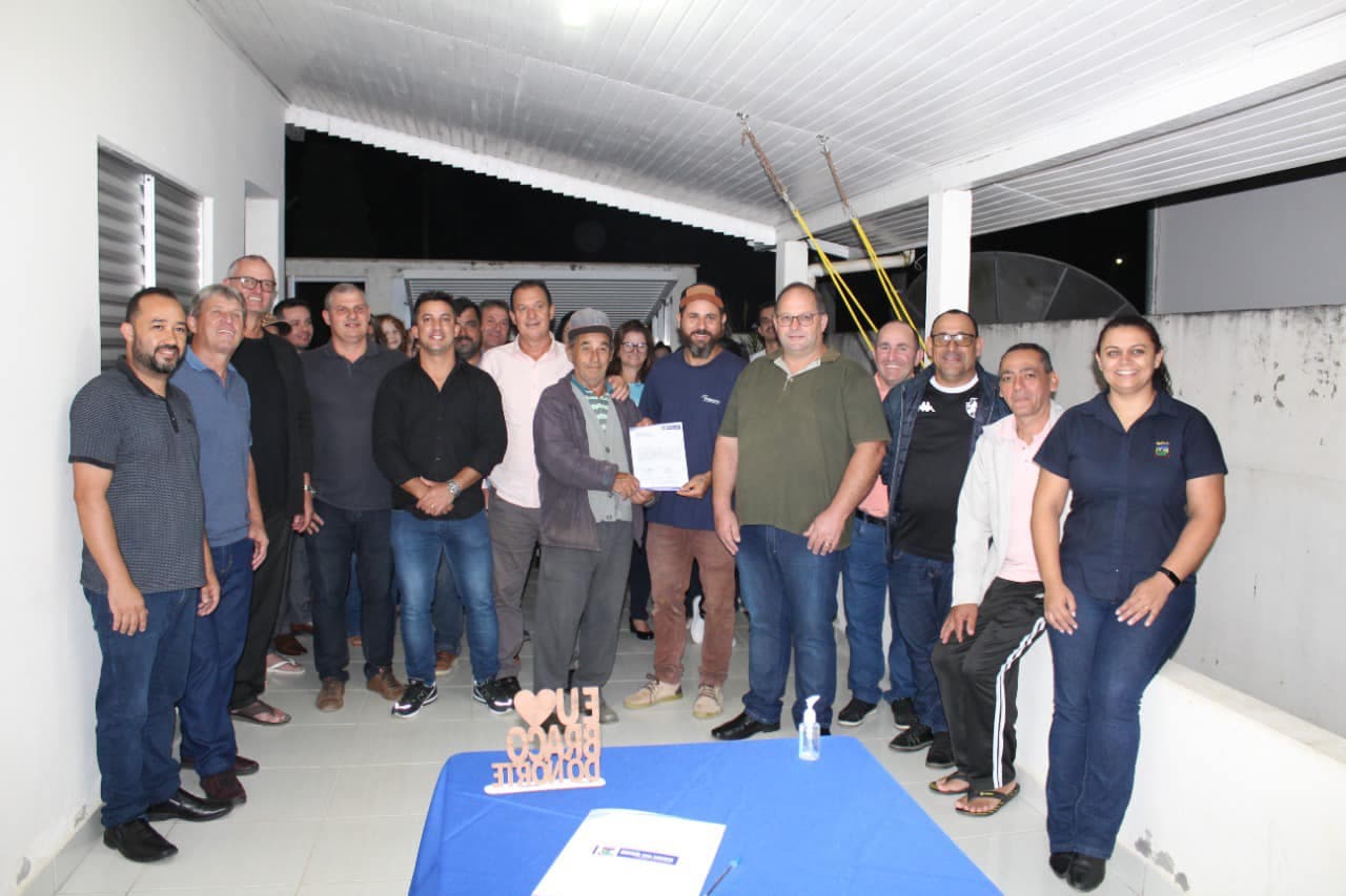 Mais de R$ 374 mil serão investidos em pavimentações no Sertão do Rio Bonito, em Braço do Norte