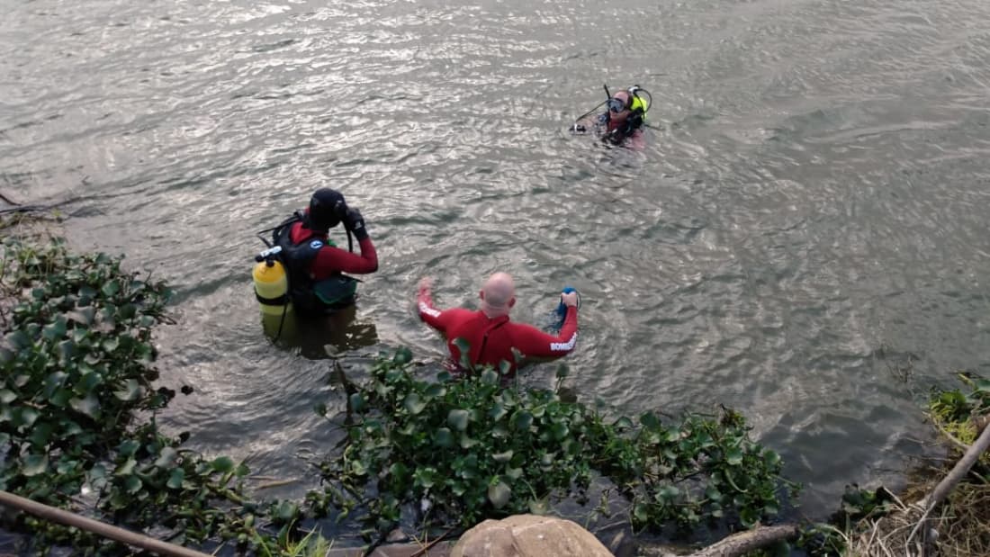 Corpo de idosa caroneira de carro que caiu no Rio Tubarão é encontrado