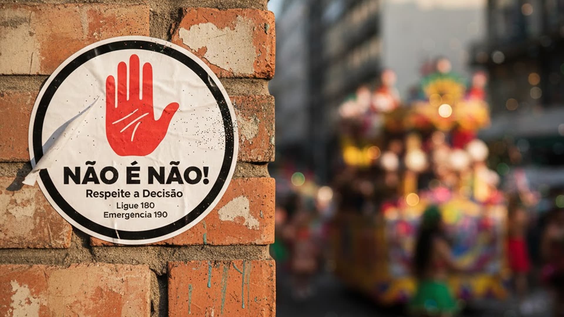 "Não é Não": entenda o que é crime e como se proteger no Carnaval