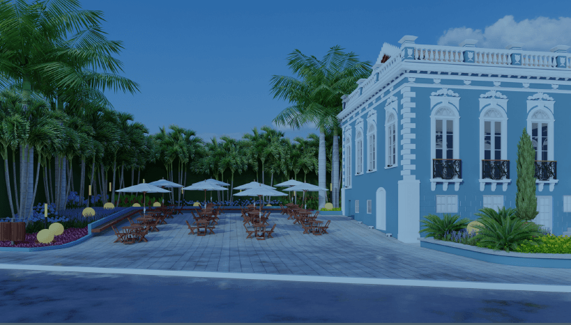 Casa da Cidade ganha novo paisagismo e iluminação