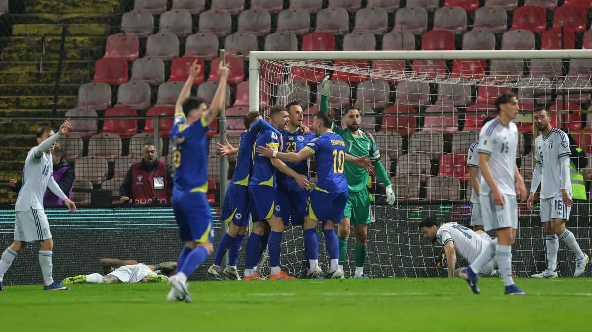 Itália fica fora da Copa do Mundo pela terceira vez consecutiva