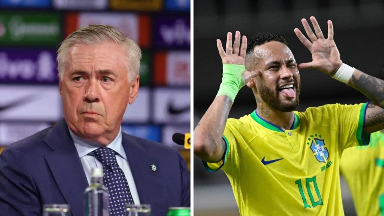 Com Neymar, Ancelotti anuncia convocados do Brasil para a Copa do Mundo