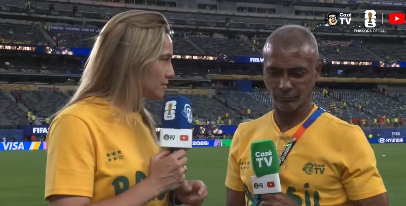 ▶️ Romário rebate Fernanda Gentil e cria climão na Cazé TV