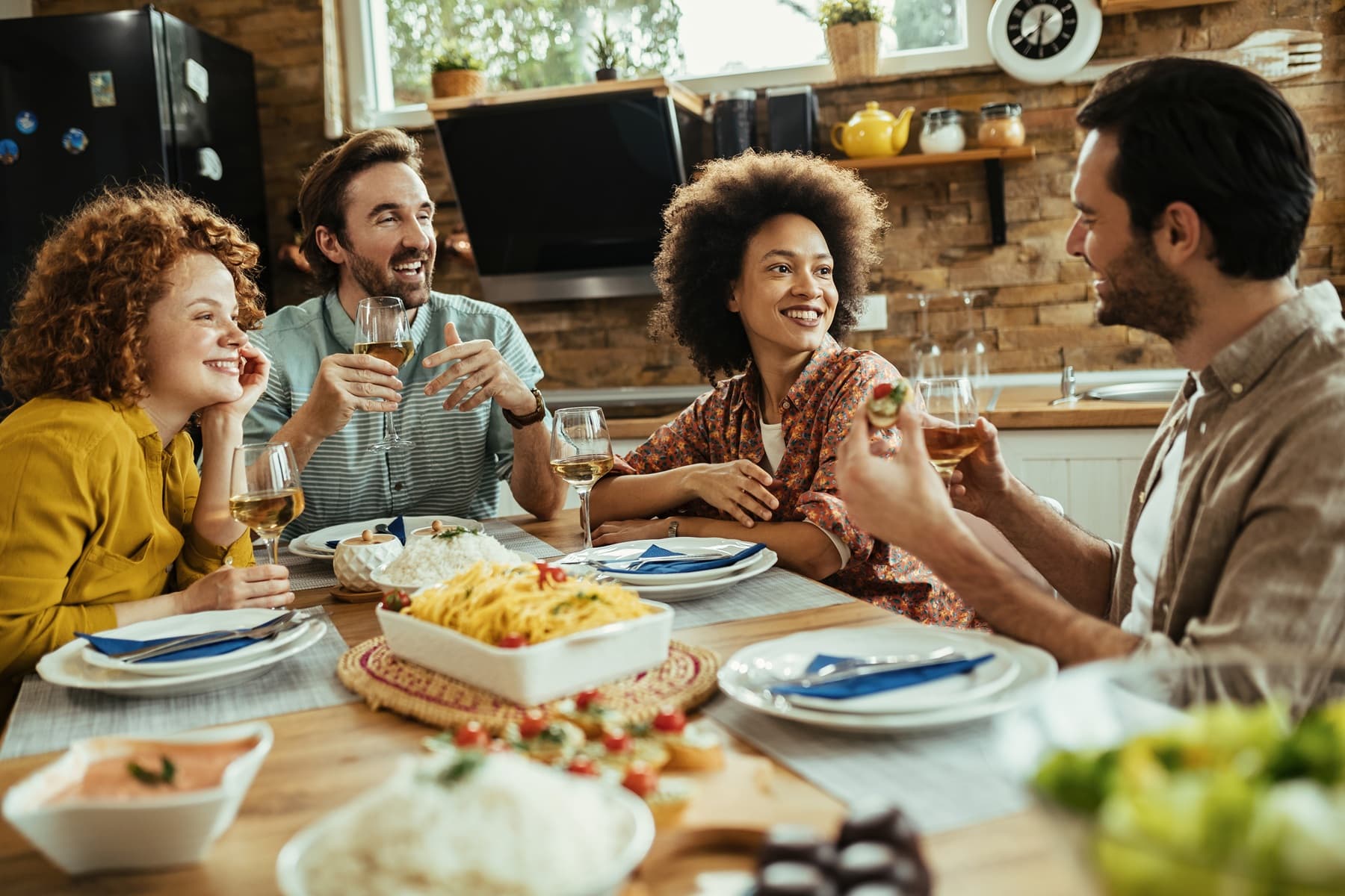 A comida, as pessoas e as conexões