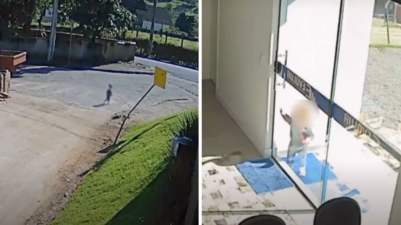 ▶️ Criança de um ano foge de creche e vai sozinha até trabalho da mãe