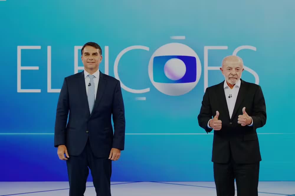 Flávio e Lula discutem economia, segurança e corrupção no último debate; veja os destaques