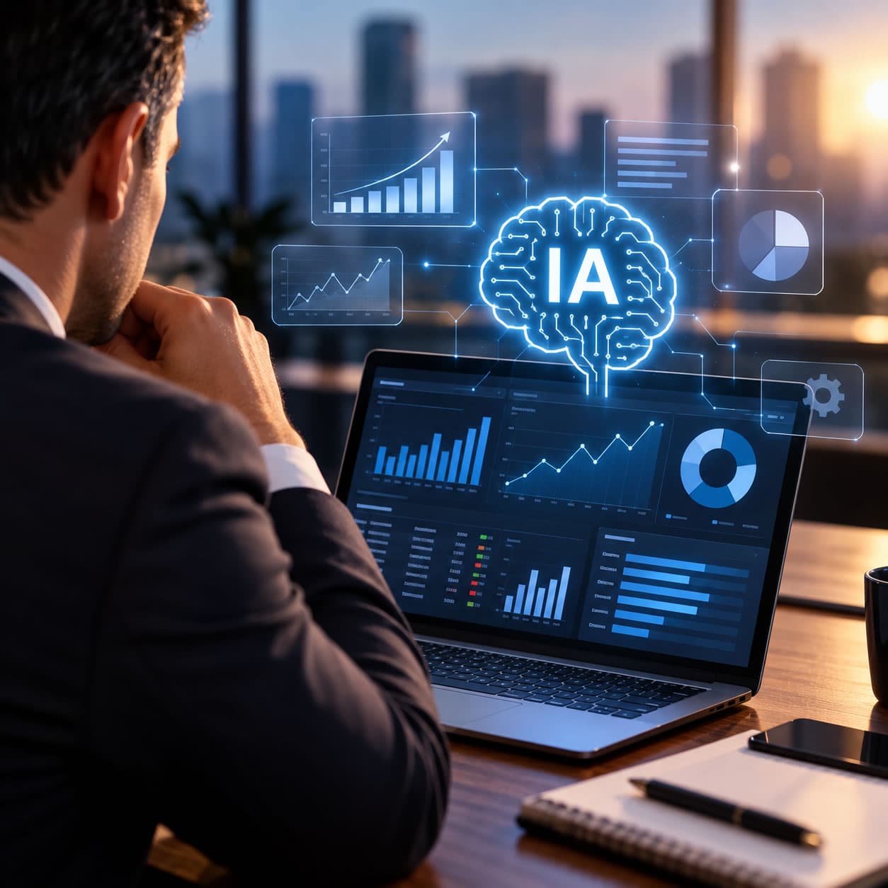 O CEO e a inteligência artificial: decisões mais rápidas, olhos em tudo